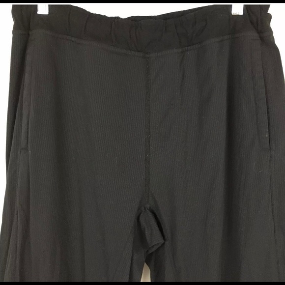 Lululemon Mens Black Stripe Studio Pant 30W 34L - Picture 3 of 10
